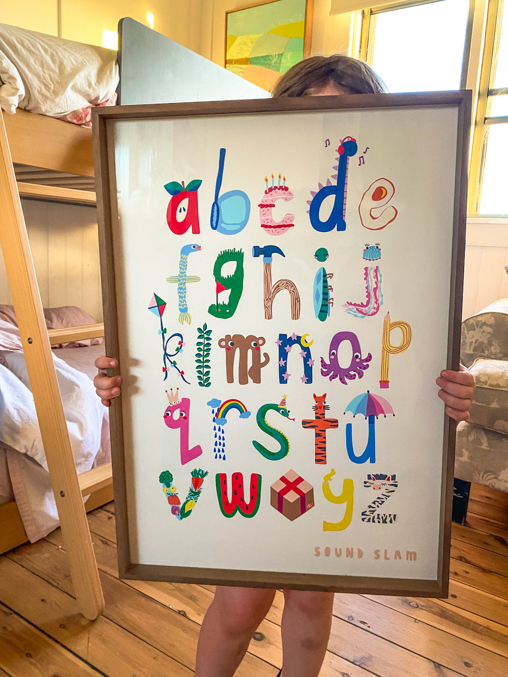 Lower Case Alphabest Print