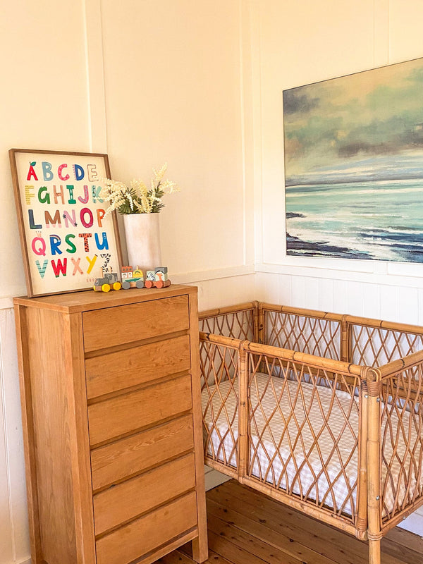 Capital Letters Alphabest Print